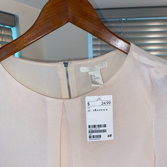 Cream Chic Loose Mini Dress - Picture 3 of 4